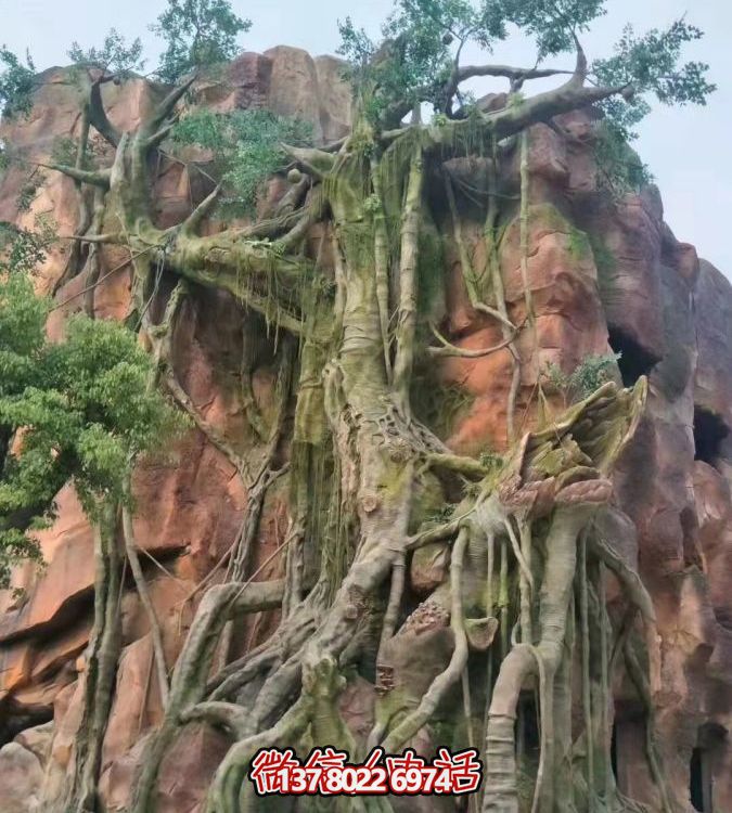 純天然石雕假山雕塑，為公園添彩添靈