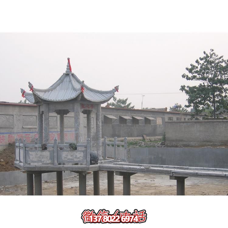 大理石景觀雕塑涼亭，滿足室外休閑需求