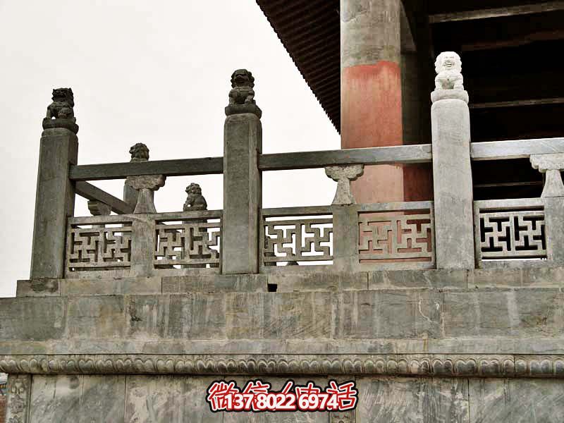 古典風(fēng)格青石雕塑欄桿防護(hù)系統(tǒng)