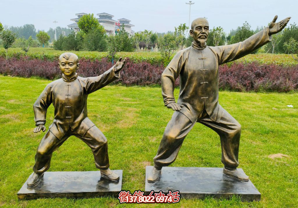 鑄銅人物雕塑